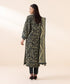 Women's Unstitched Light Khaddar Multi Printed 3 Piece Suit